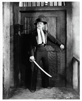 Lac0039 Prints: Douglas Fairbanks In Don Q. Son Of Zorro