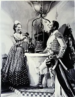 Douglas Fairbanks and Merle Oberon in The Private Life of Don Juan