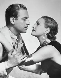 Douglas Fairbanks in Movie Scene