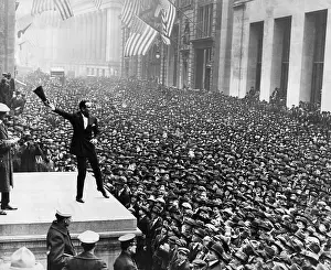 Government Bond Prints: Douglas Fairbanks Selling War Loans