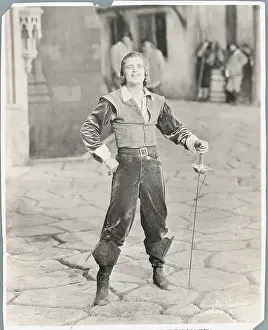 Douglas Fairbanks Starring in The Iron Mask