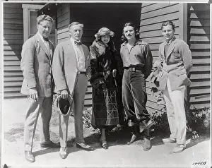 Douglas Fairbanks with Willie Collier and Other Actors
