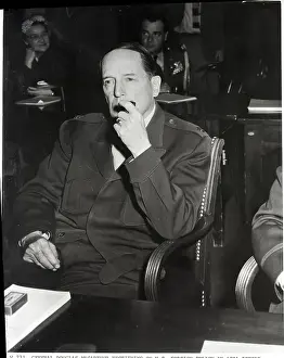 Scratching Prints: Douglas MacArthur Testifying in Senate