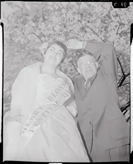Douglas McKay Crowning Barbara Lyman