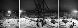 Format Panoramic Prints: Dounreay Builders