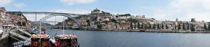 Images Dated 21st July 2015: Douro River Area, Panorama, Porto, Portugal