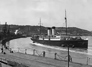 Ferry Prints: Dover Harbour