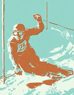 Downhill Skier