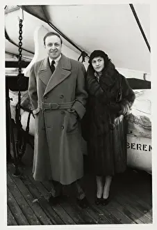 Dr. A.J. Cronin and His Wife