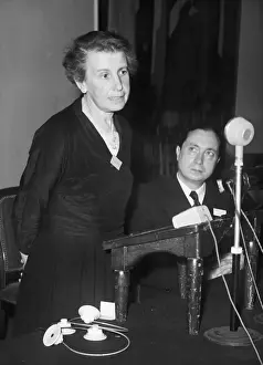 Psychologist Prints: Dr. Anna Freud Addresses Debate