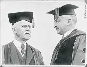 Dr. Benjamin Ide Wheeler and David P. Barrows