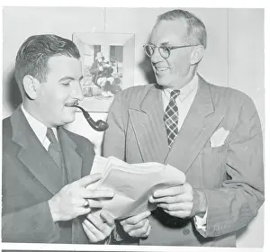 Dr. Benjamin Spock and Melvin A. Glasser
