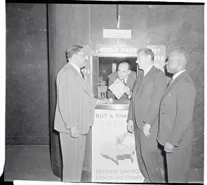 Albert Goldman Prints: Dr Channing Tobias Buying Bonds