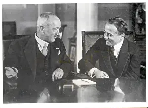 Dr. Edvard Benes and Engelbert Dollfuss
