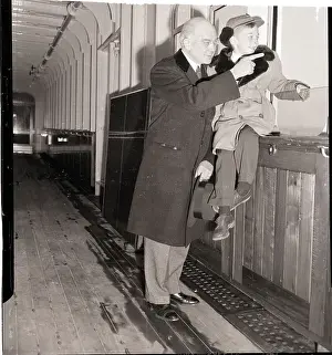 Grandson Prints: Dr. Edward Kendall with Grandson on Ship