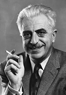 Birth Control Pill Prints: Dr. Gregory Pincus Smoking Cigarette