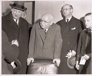 Ambassador Prints: Dr. Hans Luther Arrives In Us As Amb