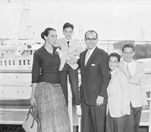 Salk Prints: Dr. Jonas Salk and His Family