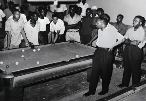 Preaching Prints: Dr. King At Poolroom In Albany, Ga