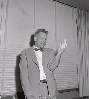 Alfred C Prints: Dr. Kinsey Lecturing