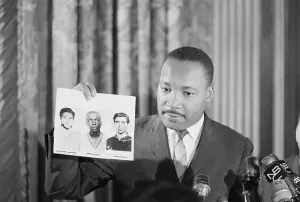 Missing Prints: Dr. Martin Luther King, Jr. at News Conference