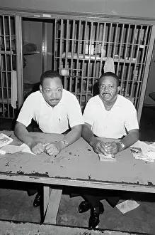 Dr. Martin Luther King and Rev. Ralph Abernathy in Jail