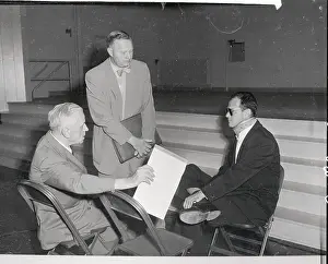 William J Prints: Dr Samuel Sheppard Sitting with Attorneys