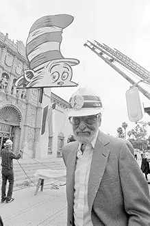 Art Museum Prints: Dr. Seuss Under Cat in the Hat Billboard