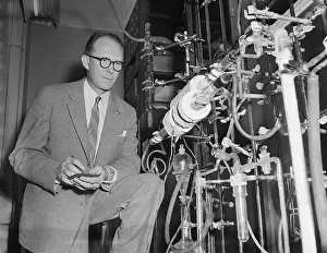 Dr. Willard F. Libby at Work