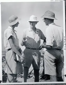 Hamilton Prints: Dr. William Beebe and Aides