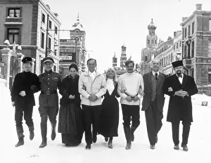 Dr. Zhivago Stars Walk On Set Street