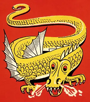 Cruel Prints: Dragon
