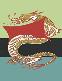 Animal Scale Prints: Dragon