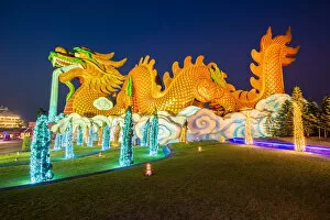 Images Dated 20th January 2014: Dragon village in Suphanburi