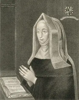 Margaret Prints: Drawing of Lady Margaret the Countess of Richmond