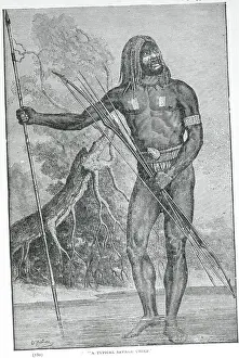Drawing of a Native Chief