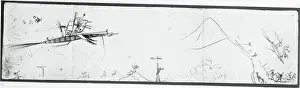 Complexity Prints: Drawing of Rocket Ship