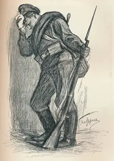 Russian Prints: Drawing for a War Fund Poster c 1914