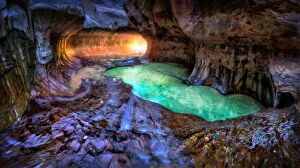 Images Dated 29th March 2015: Dream Canyon, The Subway, Zion National Park Utah