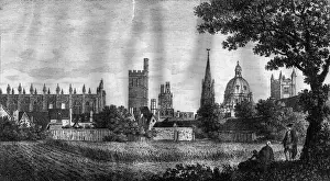 Landscape Male Architectural Prints: Dreaming Spires