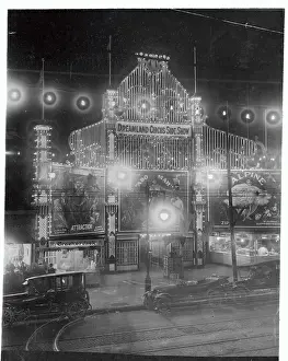 Marquee Prints: Dreamland Circus Side Show