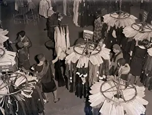 Department Prints: Dress Department of Gimbel's Department Store