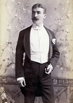 Tuxedo Prints: The Well Dressed Party Goer Of 1890