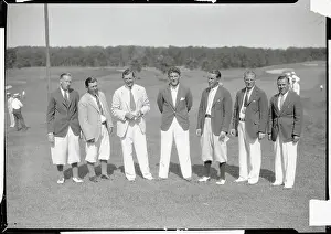 Minnesota Prints: Well Dressed Players in National Open Golf Tournament