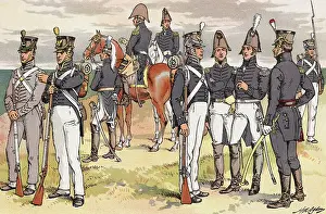 Well Dressed Soldiers Conversing Together