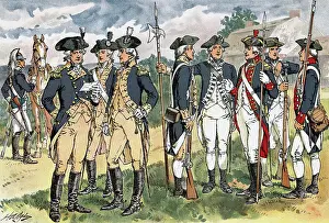 Well Dressed Soldiers in the Field