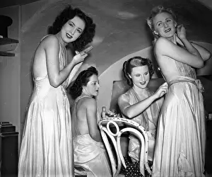Beauty And Cosmetics Prints: In The Dressing Room