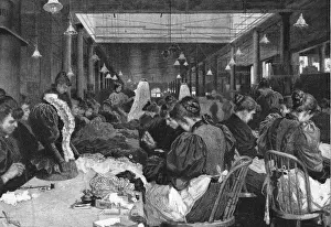 Department Prints: Dressmakers In A Department Store