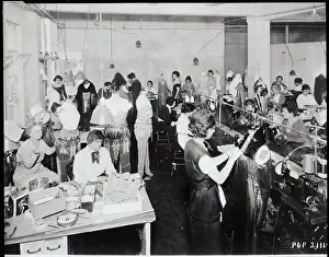 Dressmaking Establishment;Women Working