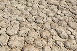 Images Dated 3rd September 2012: Dried sandy ground, Dead Pan, Sossusvlei, Namib Desert, Namibia